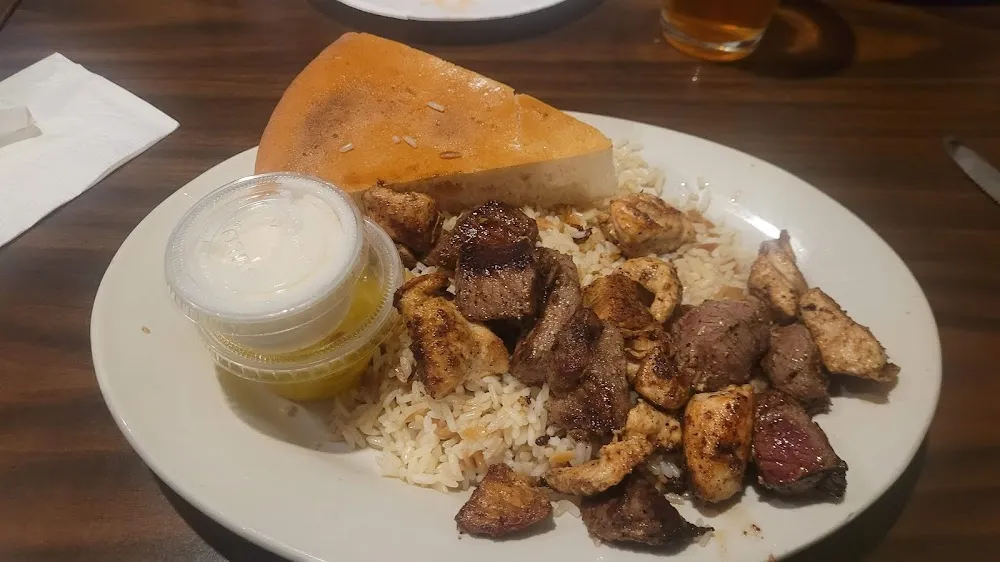 Lamb Combo over Rice